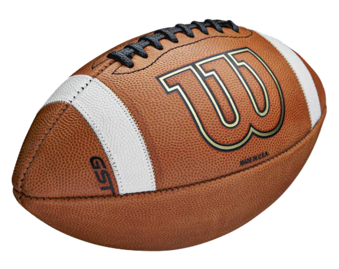 Wilson WTF1003B NCAA 1003 GST Official Size Leather Footbal Gameball
