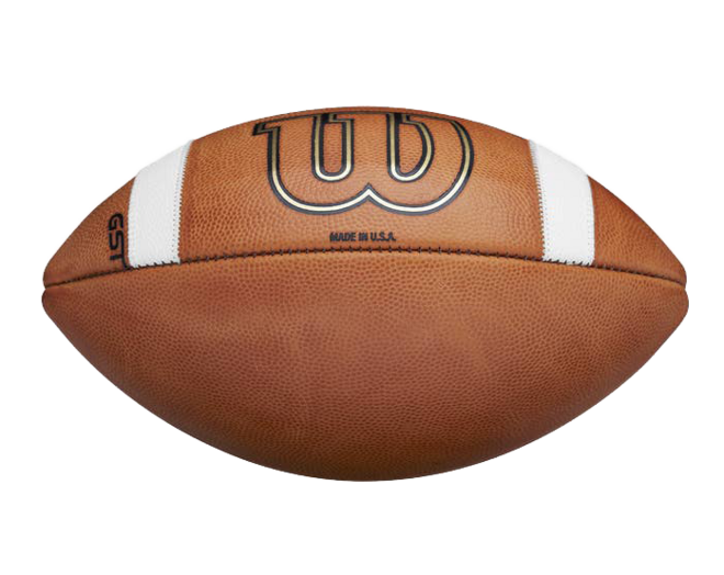 Wilson WTF1003B NCAA 1003 GST Official Size Leather Footbal Gameball