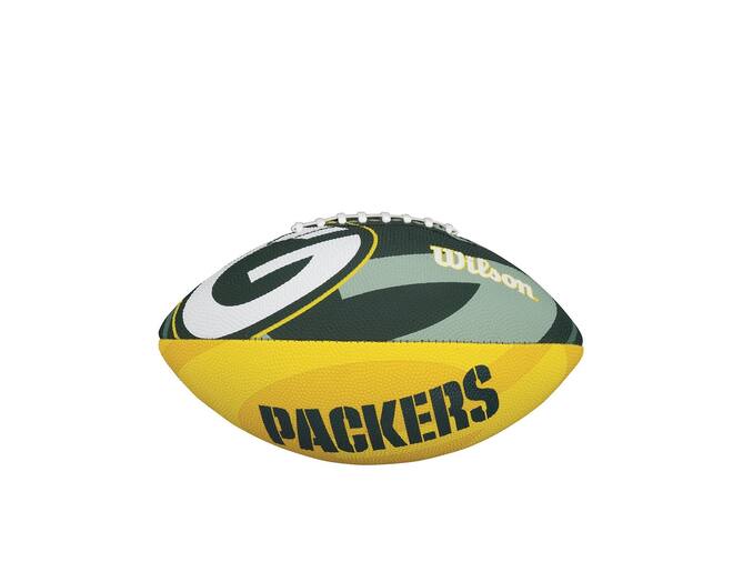Wilson F1534XB NFL Team Logo Junior Club Packers