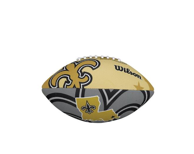 Wilson F1534XB NFL Team Logo Junior Club Saints