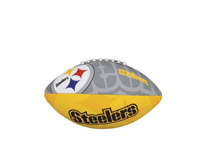Wilson F1534XB NFL Team Logo Junior Club Steelers
