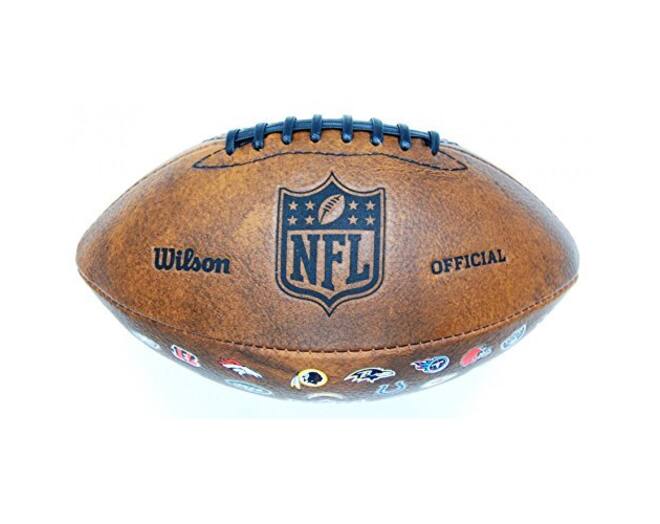 Wilson WTF1758XBNF NFL Throwback 32 Team Logo