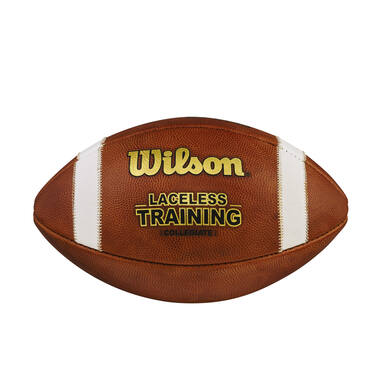 Wilson Exclusive 863 Leather WTF1240ID Laceless Training | American Football Ball
