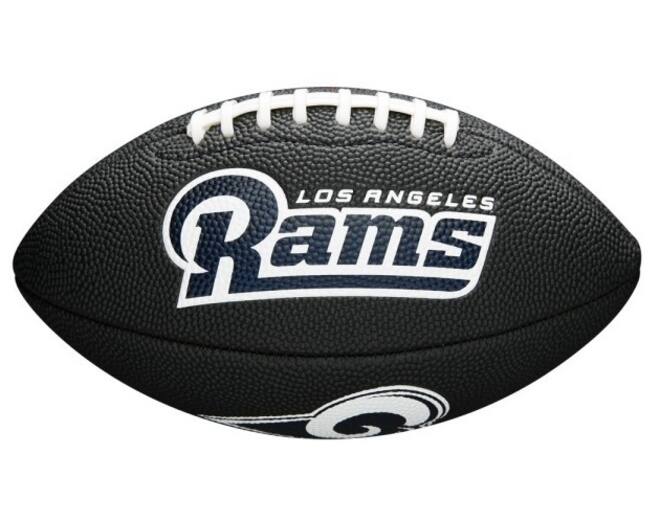 Wilson F1533XB Black Edition NFL Mini Soft Touch Team Rams