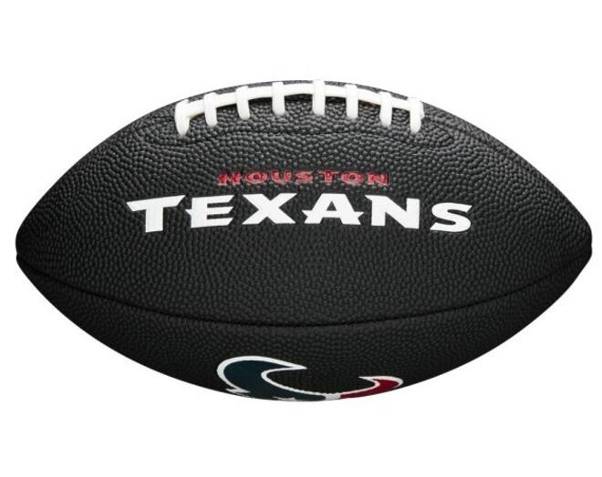 Wilson F1533XB Black Edition NFL Mini Soft Touch Team Texans