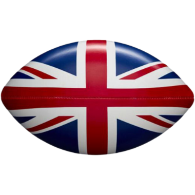 Wilson WTF1748XBLGUJ NFL Union Jack American Football Ball