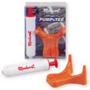Markwort 6 Inch Combo Pump & Football Tee for any Size Standard American Football Ball
