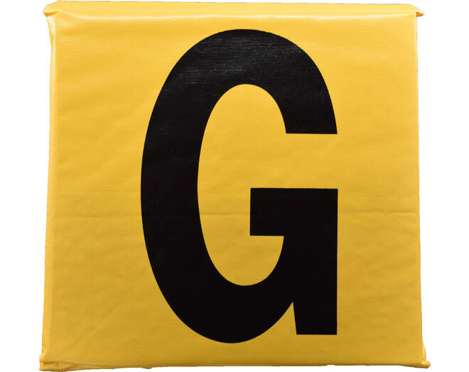 Markwort American Football Sideline Markers Flex Foam Set (SIDE11Y) | Football Field Yard Markers