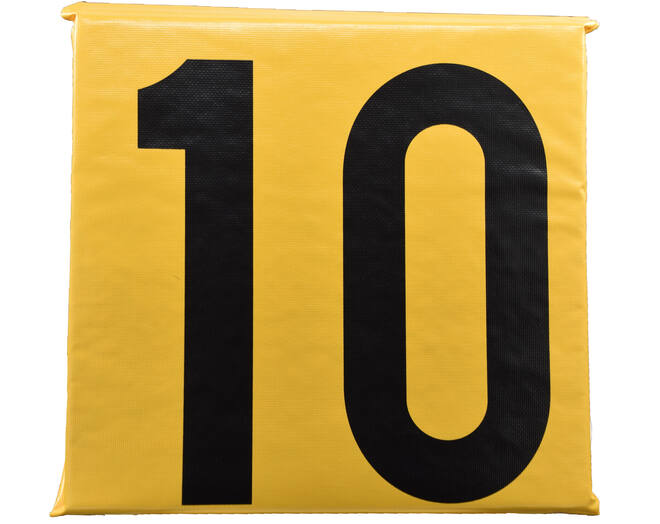 Markwort American Football Sideline Markers Flex Foam Set (SIDE11Y) | Football Field Yard Markers
