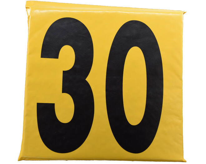 Markwort American Football Sideline Markers Flex Foam Set (SIDE11Y) | Football Field Yard Markers