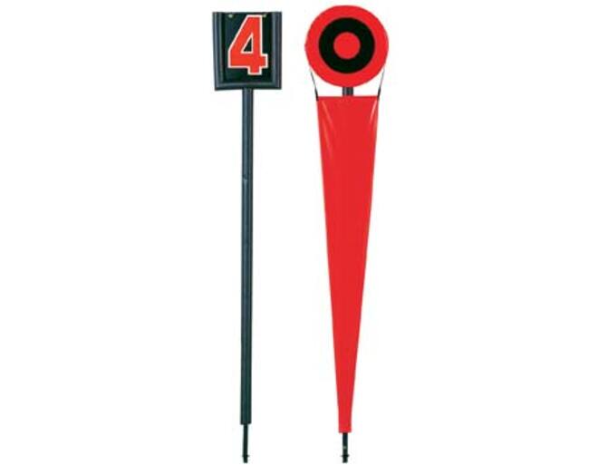 Markwort Collegiate Football Down Box & Chain Set (LS200, Junior)