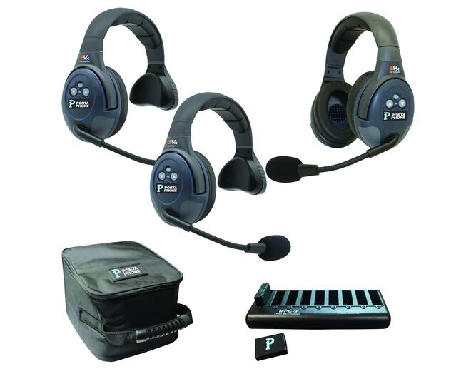 Porta Phone EFB-3 Wireless Headsets System - Single Channel