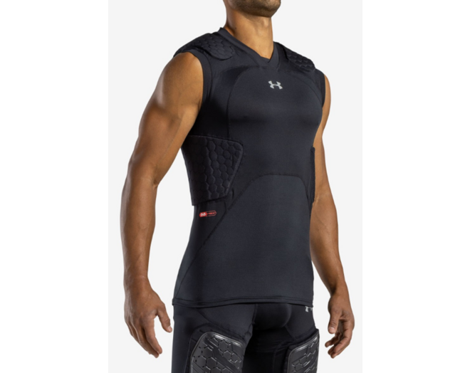 Under Armour UA20420 Youth Pro 5-Pad Top Nov XL Black