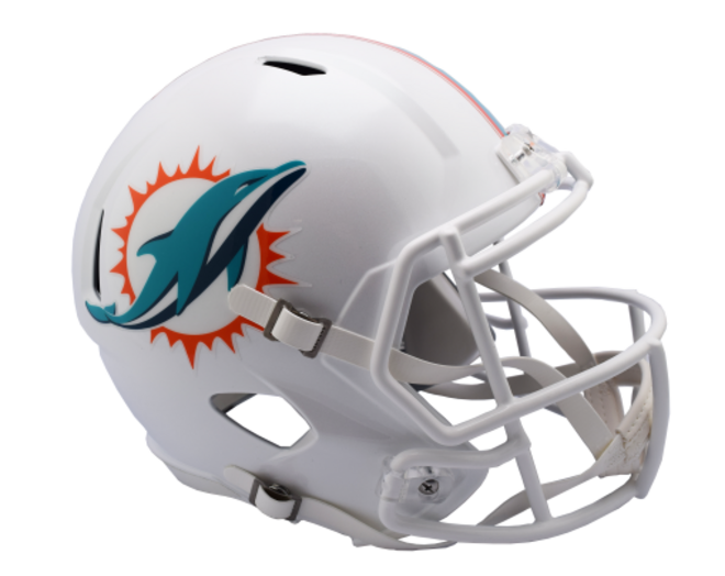 Riddell Speed Replica Helmet Club Dolphins