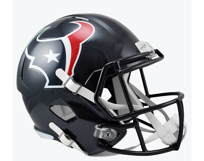 Riddell Speed Replica Helmet Club Texans