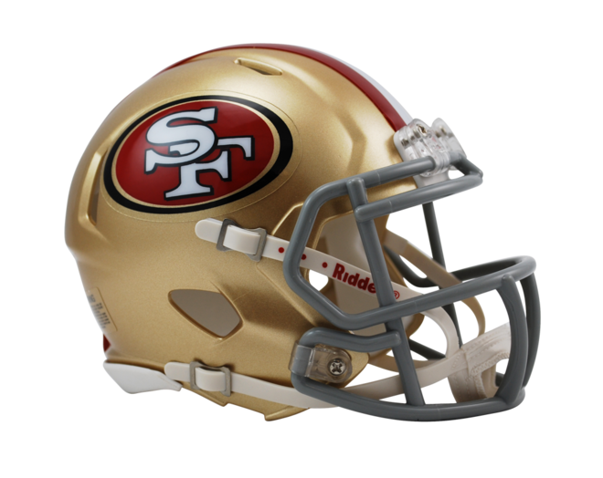 Riddell Speed Mini Helmet Club 49ers