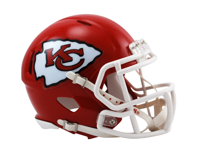 Riddell Speed Mini Helmet Club Chiefs