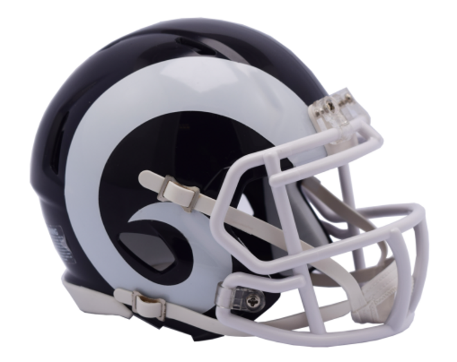 Riddell Speed Mini Helmet Club Rams