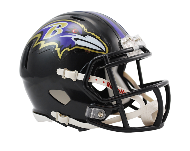 Riddell Speed Mini Helmet Club Ravens