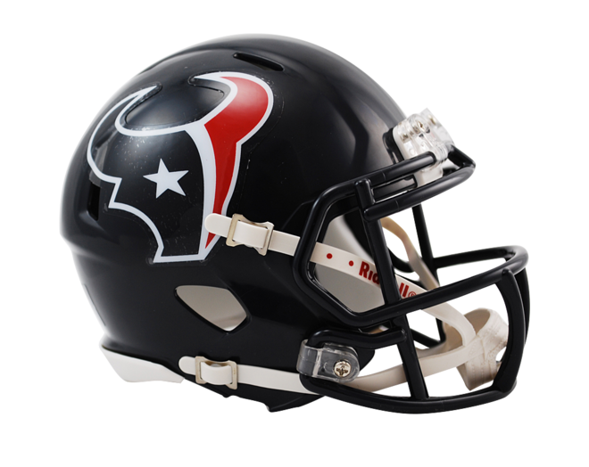 Riddell Speed Mini Helmet Club Texans