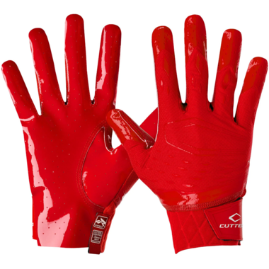 Cutters CG10440 Rev Pro 5.0 Receiver Gloves Solid M Red
