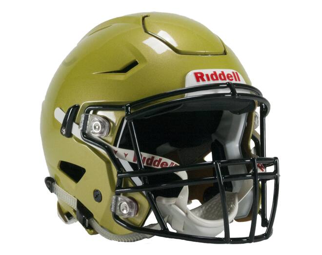 Riddell ゴールド ヘルメット Riddell Speed Icon Football Helmet 