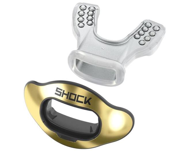 Shock Doctor Interchange - Chassis + Shiel Color Gold Chrome