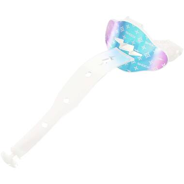 Shock Doctor Bolt Lip Guard Irid Clear/Iridescent White Lux