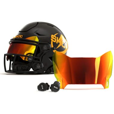 SHOC Zero G Plus Football Visor Color Inferno