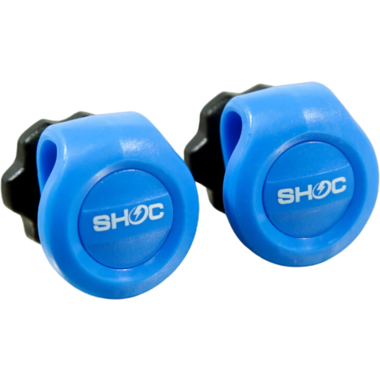 SHOC Viper Football Visor Clips, Pairs Color Carolina Blue