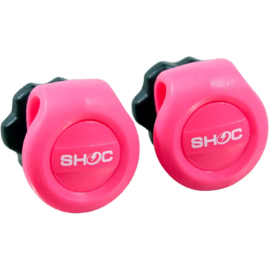 SHOC Viper Football Visor Clips, Pairs Color Hot Pink