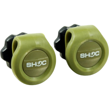 SHOC Viper Football Visor Clips, Pairs Color Kelly Green
