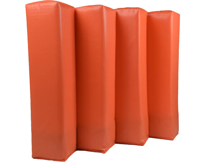 Markwort American Football Goal End Zone Pylons | Set of 4 Endzone Corner Posts