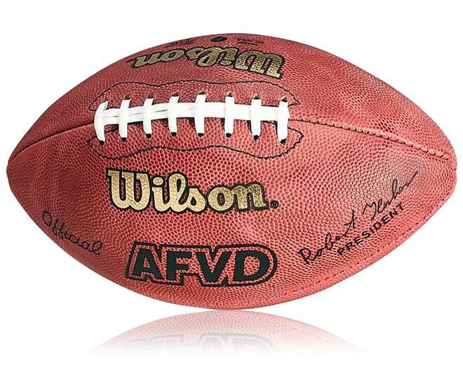 Wilson AFVD WTF1000 Official German League Ball | Official Size Leather Game Ball