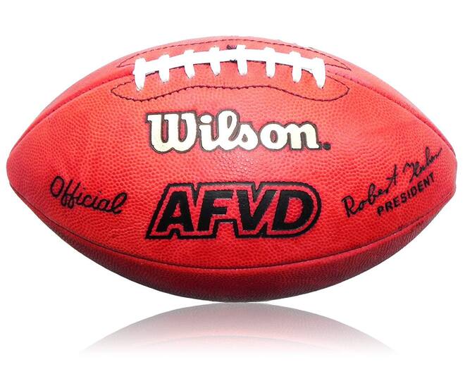 Wilson AFVD WTF1000 Official German League Ball | Official Size Leather Game Ball