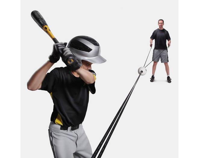 SKLZ Zip-n-Hit Pro Fun Baseball Training Device for Swing Improvement (0962)