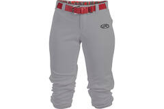 Rawlings WLNCH Women Belted Pant Softball Stretch Polyester Fabric