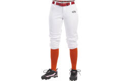 Rawlings WLNCH Women Belted Pant Softball Stretch Polyester Fabric