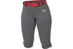 Rawlings WLNCH Women Belted Pant Softball Stretch Polyester Fabric