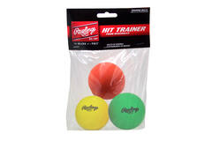 Rawlings Hit Trainer Foam Baseballs for Batters Indoor/Outdoor (3 Pack)