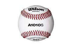 Wilson WTA1010S Blems Baseball w/ Full Grain Leather Cover | Pro-Quality Game and Practice Ball