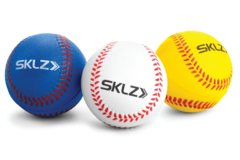 SKLZ 100% Foam Training Baseballs for Fielding & Hitting (6 Pack) 212686