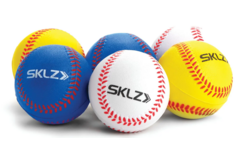 SKLZ 100% Foam Training Baseballs for Fielding & Hitting (6 Pack) 212686