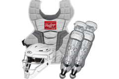 Rawlings CSV2Y Velo 2.0 Youth Catcher's  Color Scarlet/White