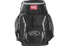 Rawlings R400 Youth Players Backpack Durable Ripstop Material For Baseball Softball