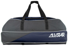All Star BB2 Pro Model Duffle Bag w/bat Sleeve Softball Baseball PVC Coated 