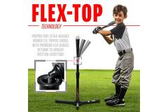 Franklin MLB Flex Top Tee Ball Tee (24954) | Adjustable Baseball Batting Trainer 