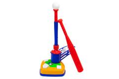 Franklin MLB Youth Super Star Batter 2IN1 Tee Ball Combo | Baseball Adjustable Batting Tee Trainer 