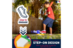 Franklin MLB Youth Super Star Batter 2IN1 Tee Ball Combo | Baseball Adjustable Batting Tee Trainer 