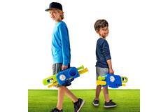 Franklin MLB Youth Fold Away Batting Tee | Baseball Adjustable Hitting Trainer 